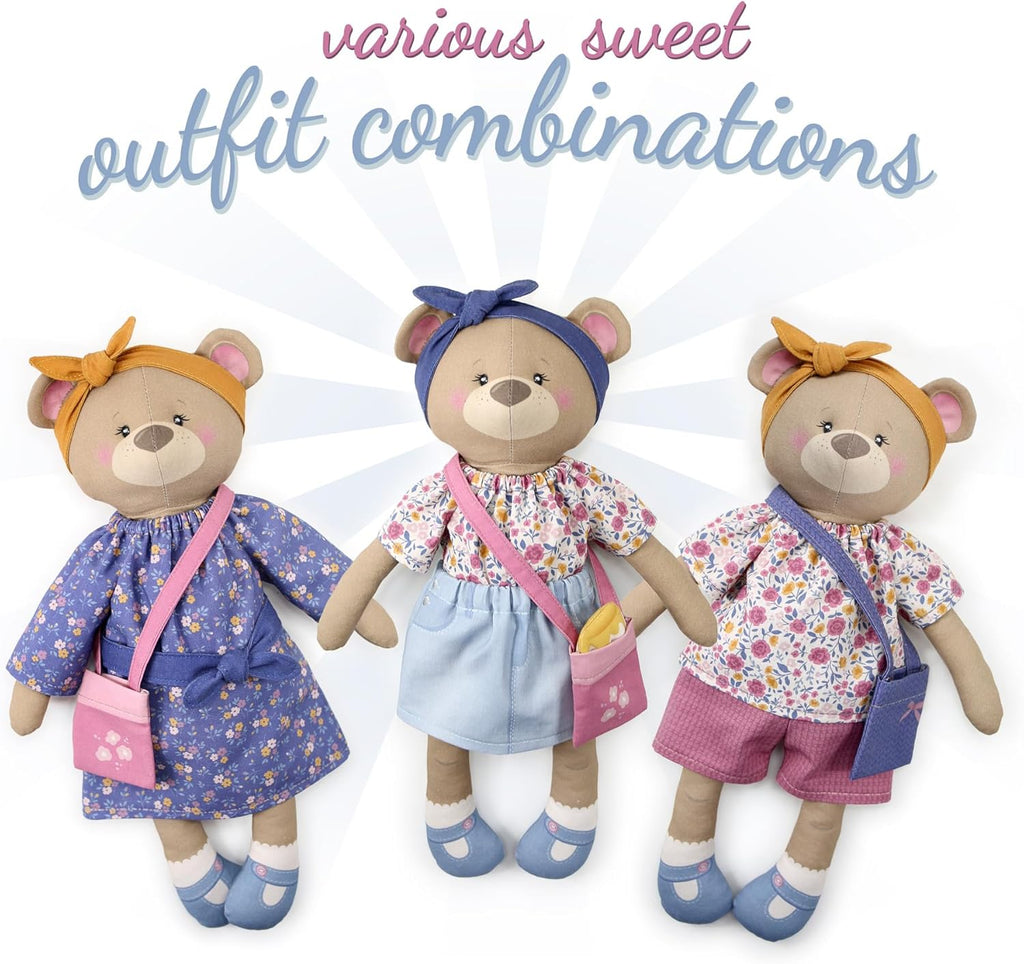 kullaloo Kit de couture en tissu pour débutant – Kit de loisirs créatifs pour filles et garçons