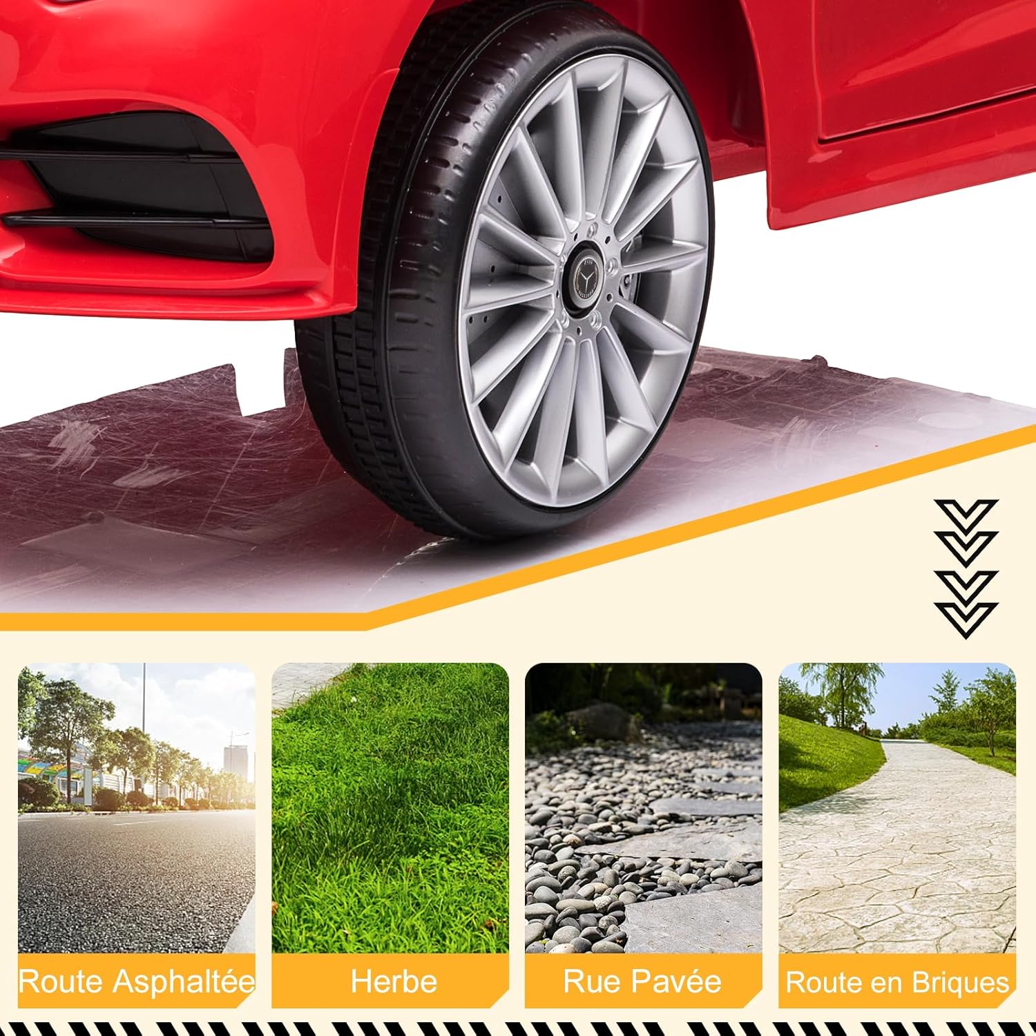 LALAHO Voitures électriques pour Enfants Mercedes Benz AMG avec Télécommande 2.4G, Véhicule électrique Enfant 2 Portes avec MP3 (Blanc)