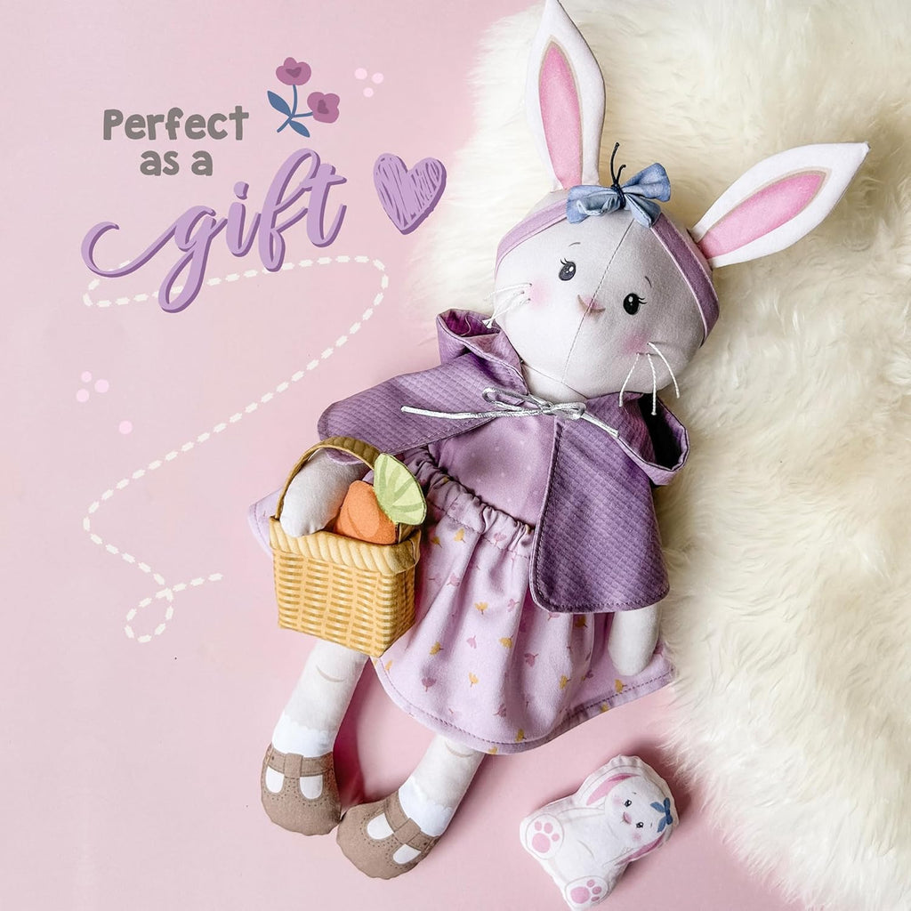 kullaloo - Kits de couture pour enfants et débutants - Kits de poupées de chiffon DIY