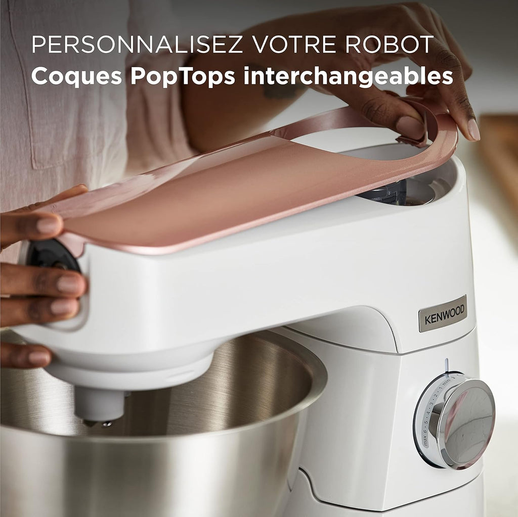 Kenwood Titanium Chef Baker KVC85.004SI Robot à pâtisserie comprenant un ensemble de 3 pâtisseries