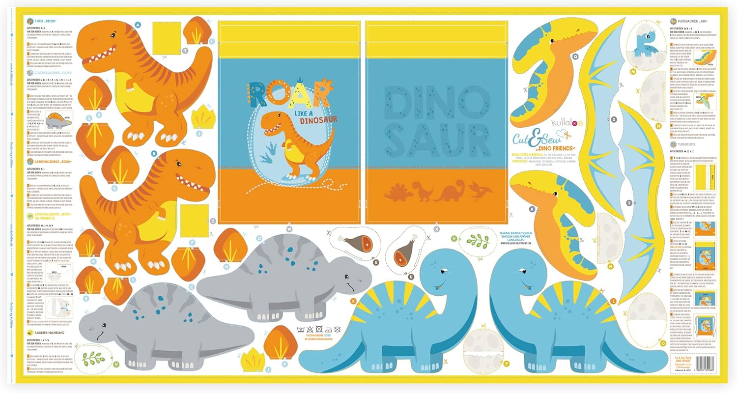 kullaloo - Kits de couture pour enfants et débutants - Kits de poupées de chiffon DIY