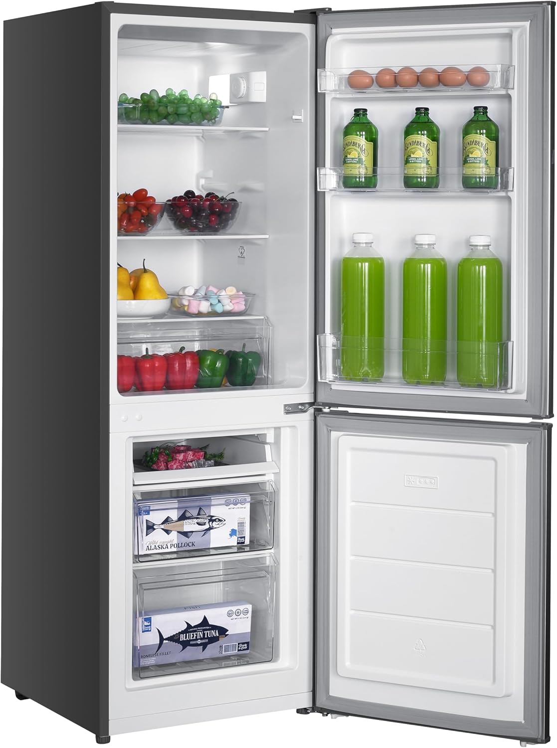 Réfrigérateur de table GEDTECH 85 L GTOP93BL avec compartiment congélateur - Classe E