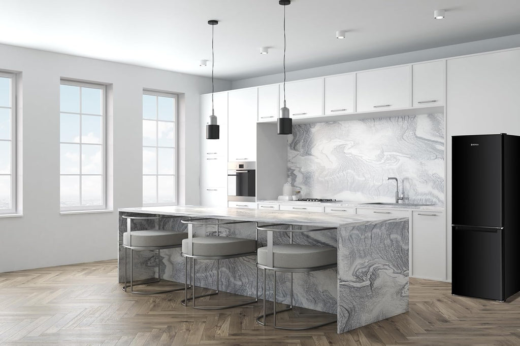 Réfrigérateur de table GEDTECH 85 L GTOP93BL avec compartiment congélateur - Classe E