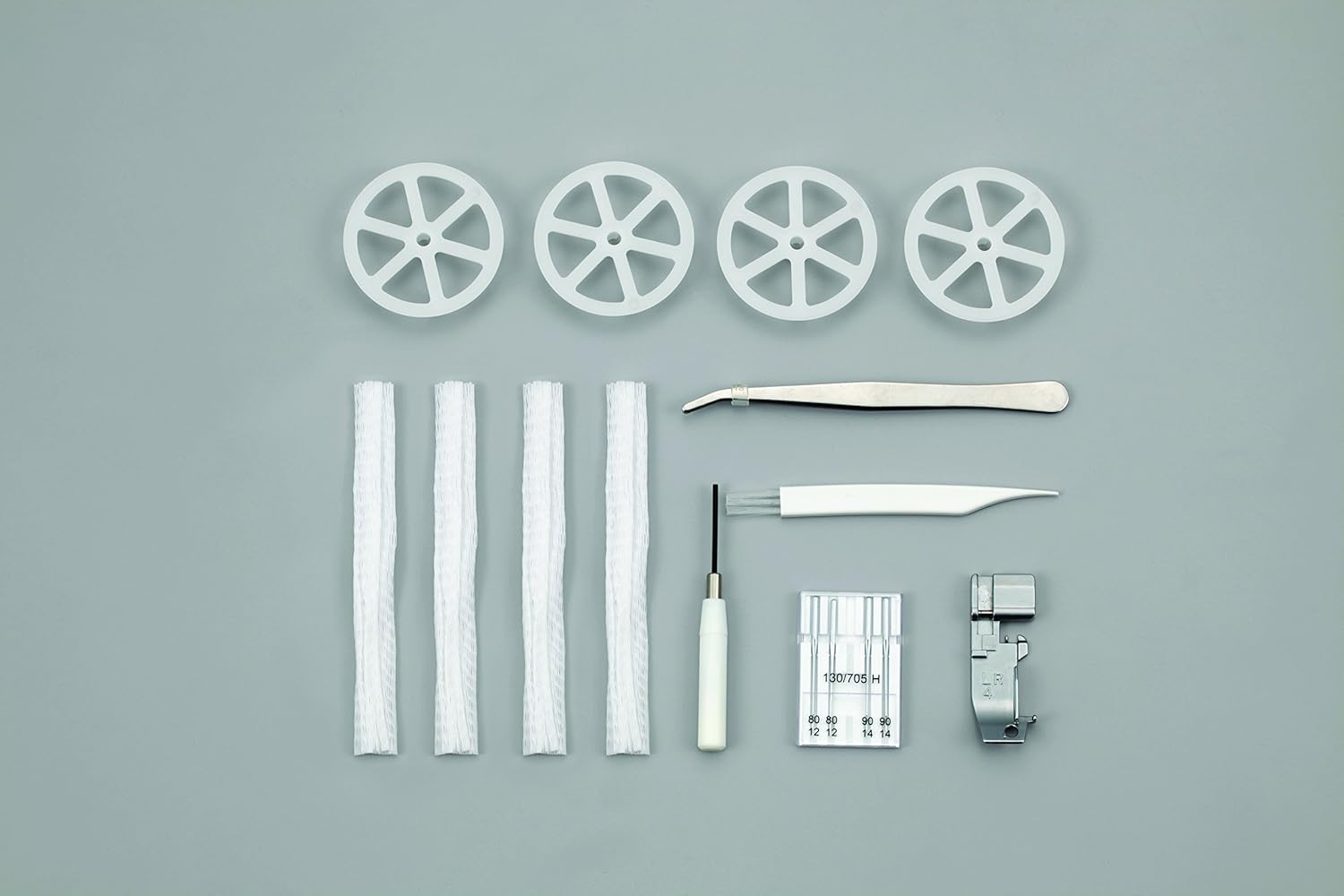 BROTHER M343D Overlockmachine, roestvrij staal, wit, 34 x 32 x 33 cm 