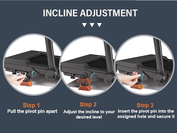 Tapis de course Lichico Walking Pad sous le bureau, tapis de course électrique sans balais ultra-silencieux pour la marche et le jogging avec télécommande