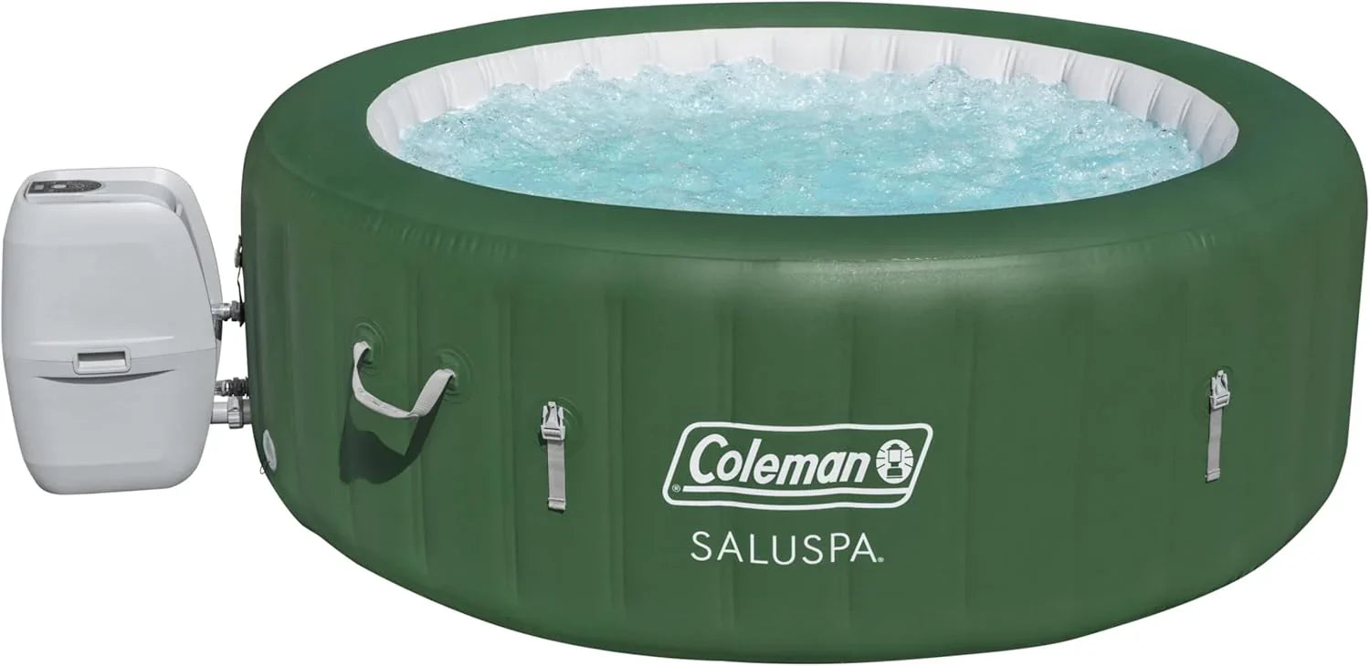 Spa gonflable d'extérieur Bestway Palm Springs EnergySense Smart AirJet Plus pour 4 à 6 personnes avec 140 AirJets et couverture isolante