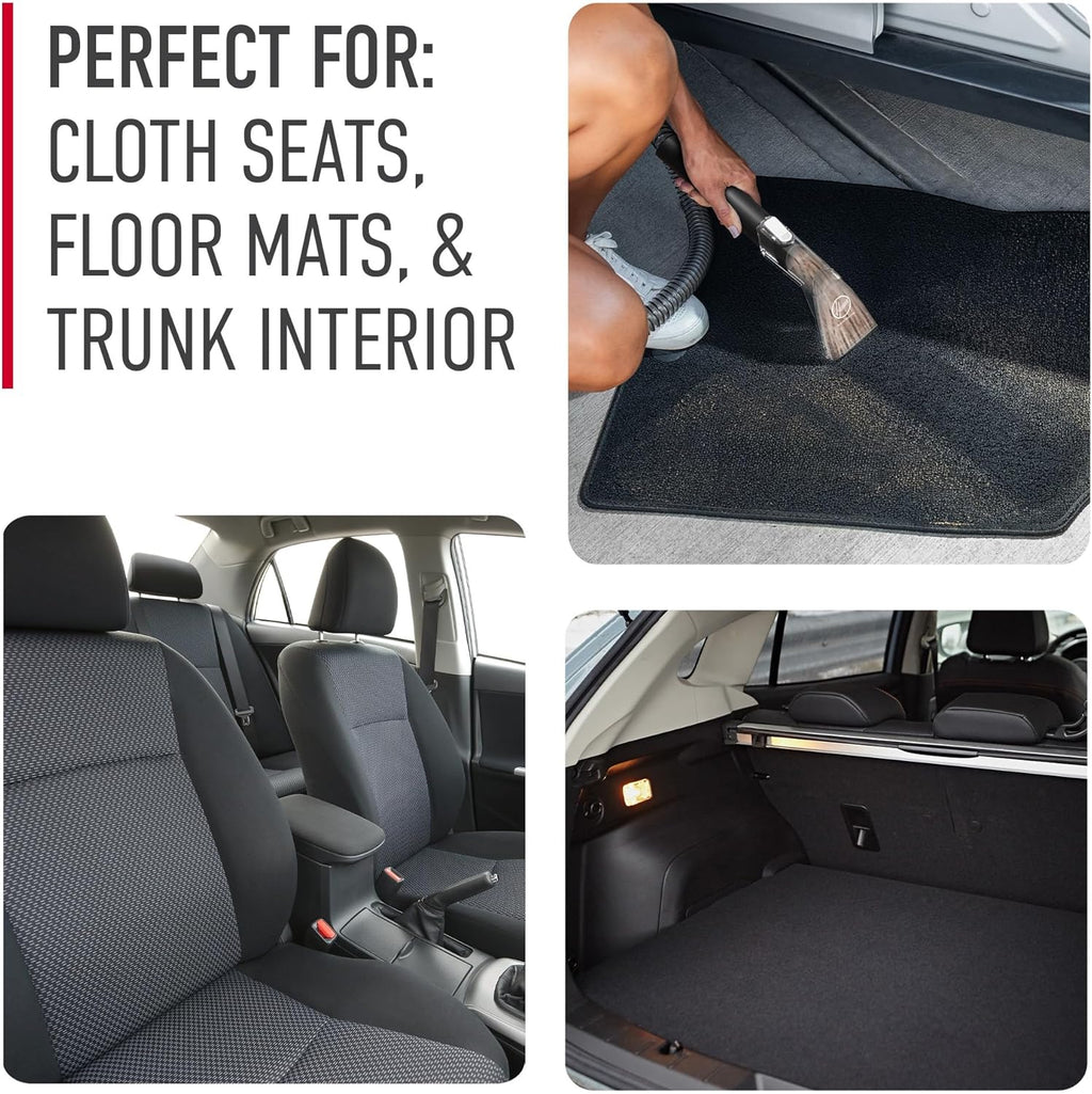 Nettoyeur de tapis et de tissus d'ameublement portable Hoover CleanSlate Plus avec aspiration puissante et plusieurs outils