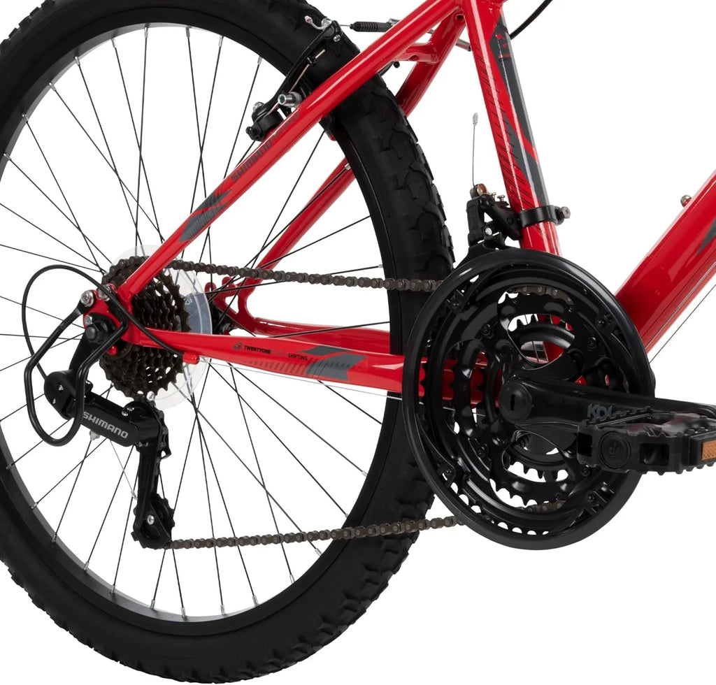VTT semi-rigide Huffy Stone Mountain, pour garçons/filles/hommes/femmes, tailles 20"/24"/26"