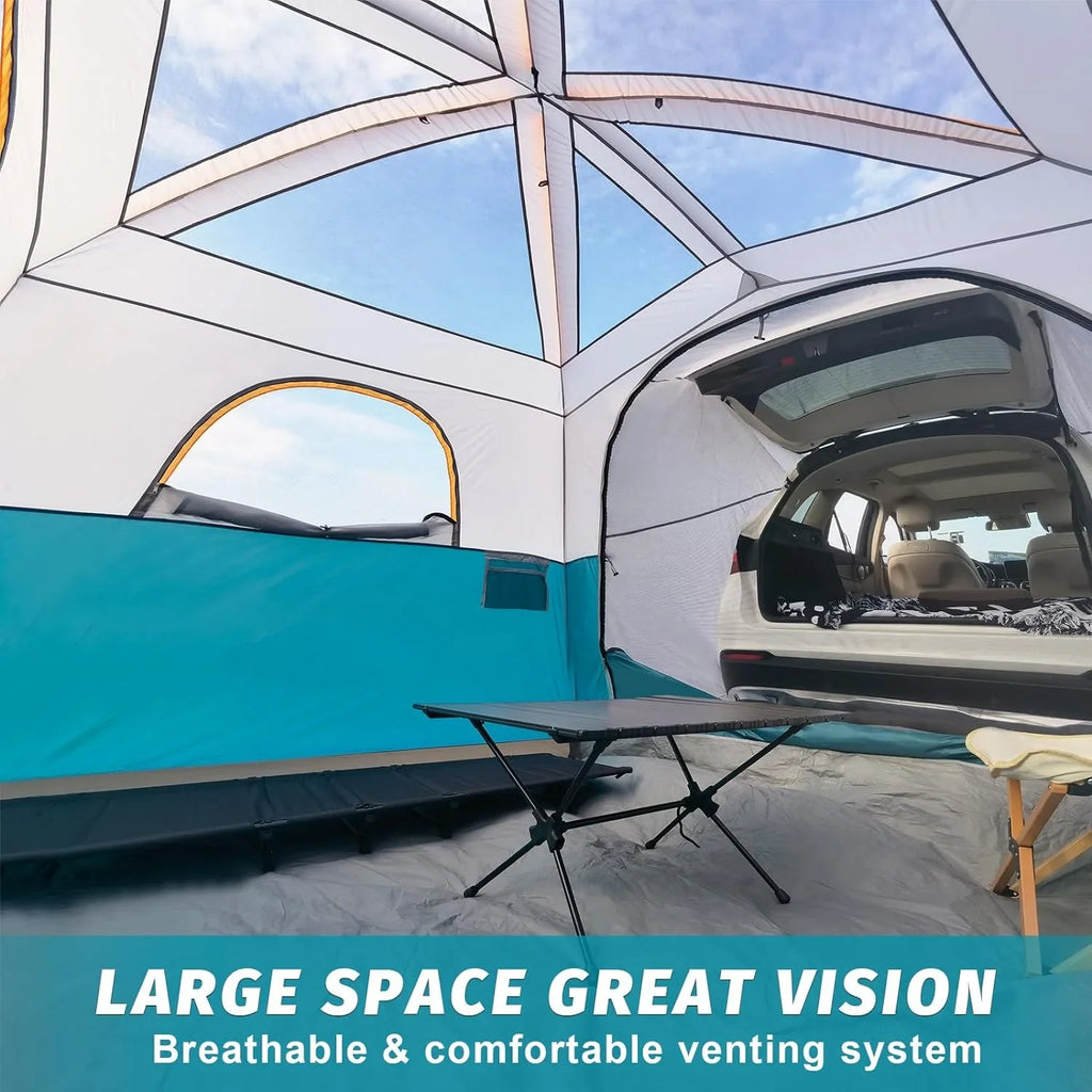Tente de camping pour SUV, tente de hayon pour SUV 6 personnes - Facile à installer