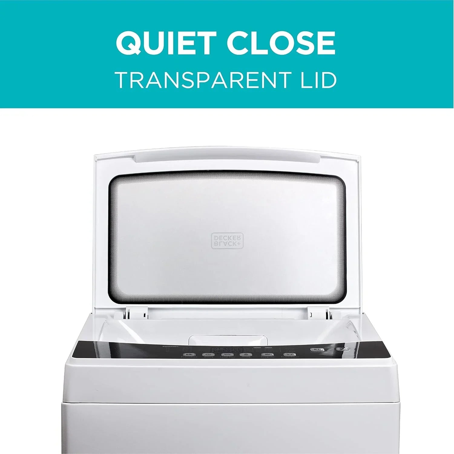 Machine à laver portable d'une capacité de 6,6 lb pour maisons et appartements, 5 cycles de lavage