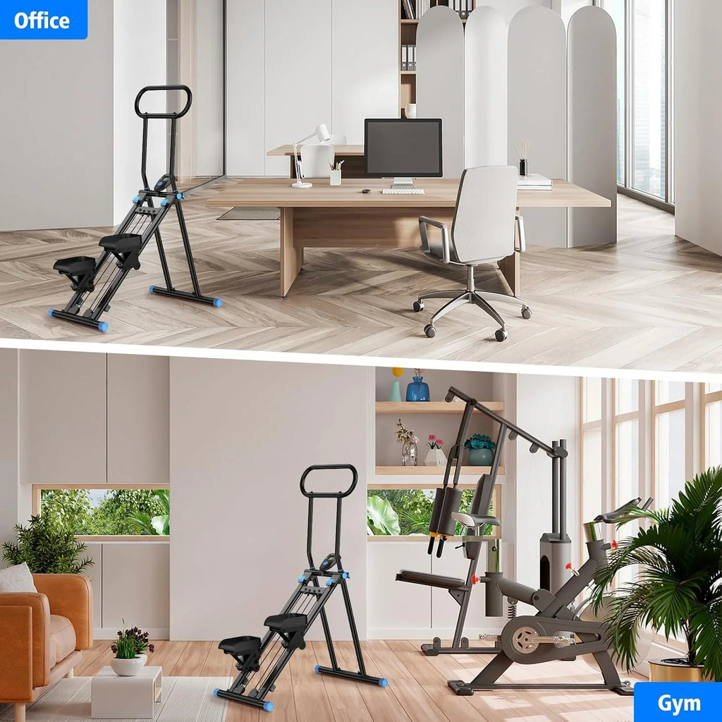 Stepper de gym à domicile, équipement cardio pliable, machine monte-escaliers