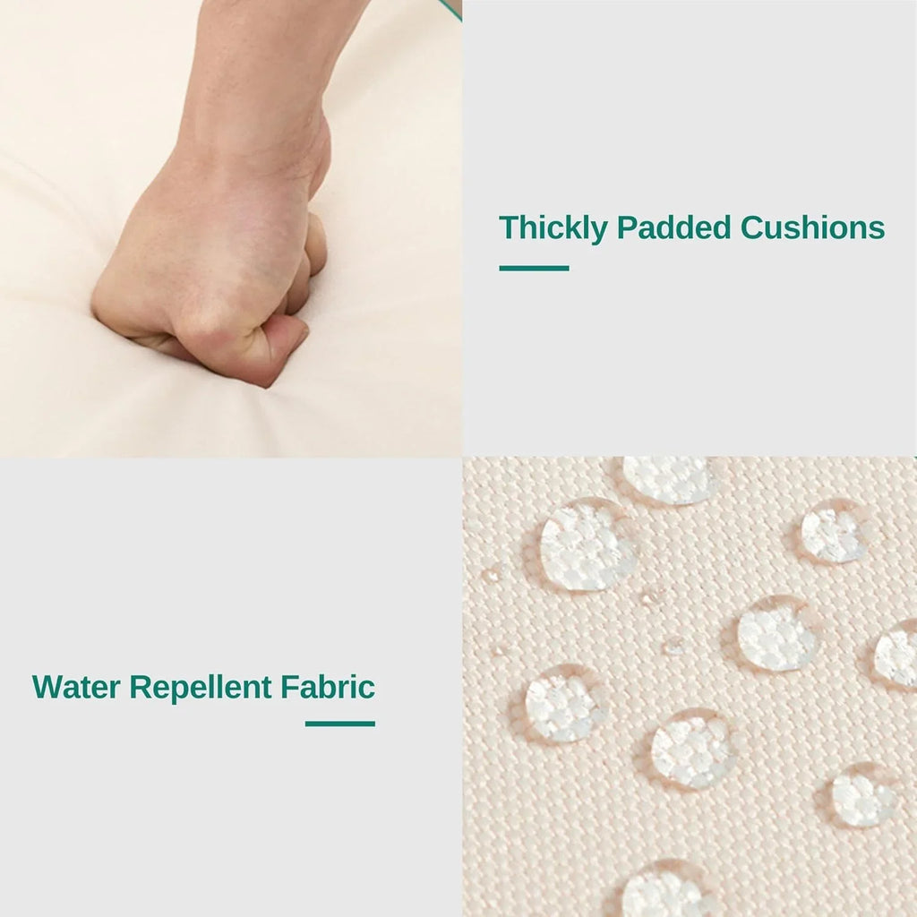 YITAHOME Balancelle suspendue pour porche, 3 places, banc d'extérieur en osier