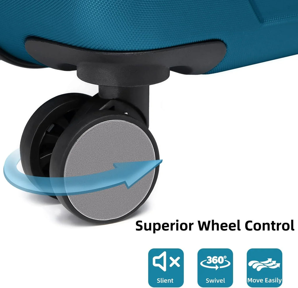 Ensemble de bagages à main légers et extensibles à coque rigide de 6 pièces