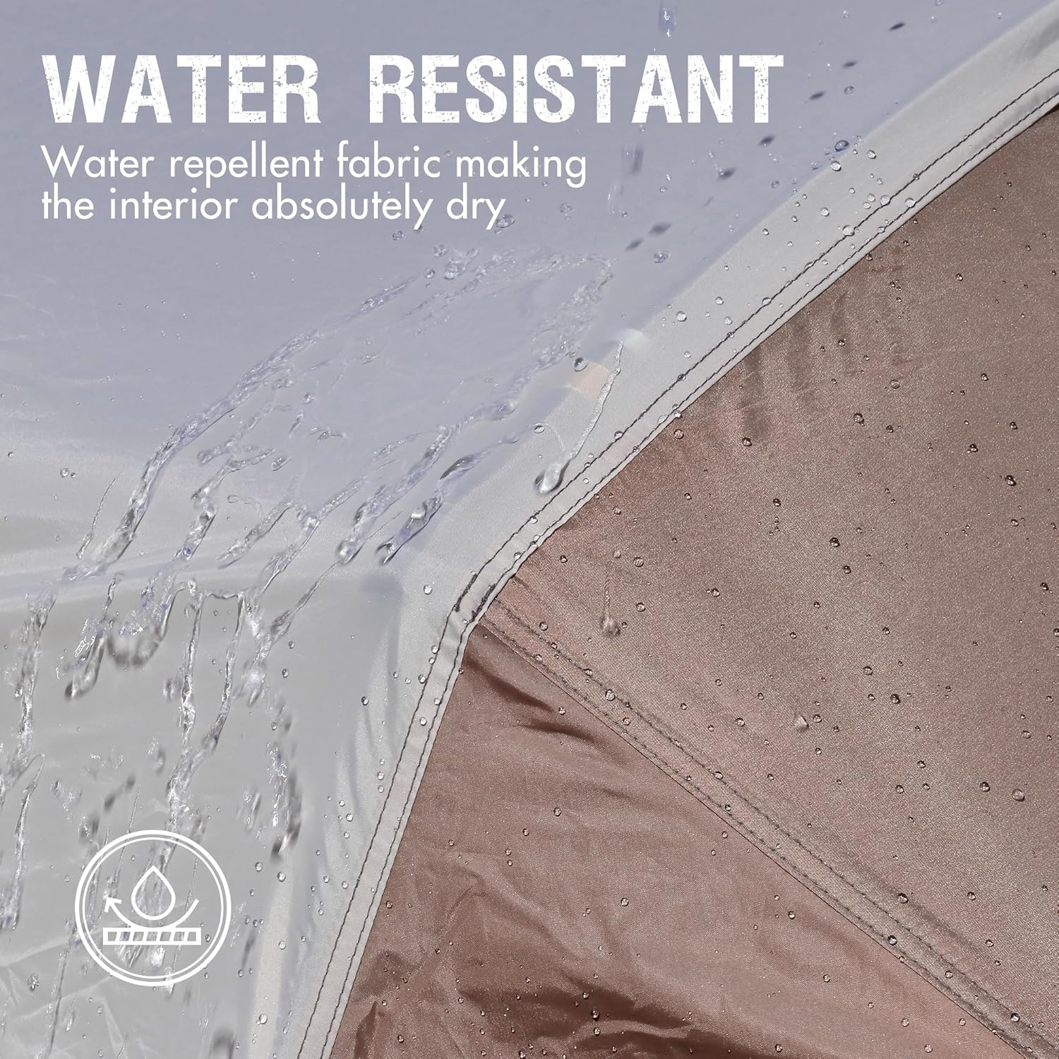 Tente de camping familiale PORTAL 6/8/10 personnes avec moustiquaire, grande tente tunnel étanche