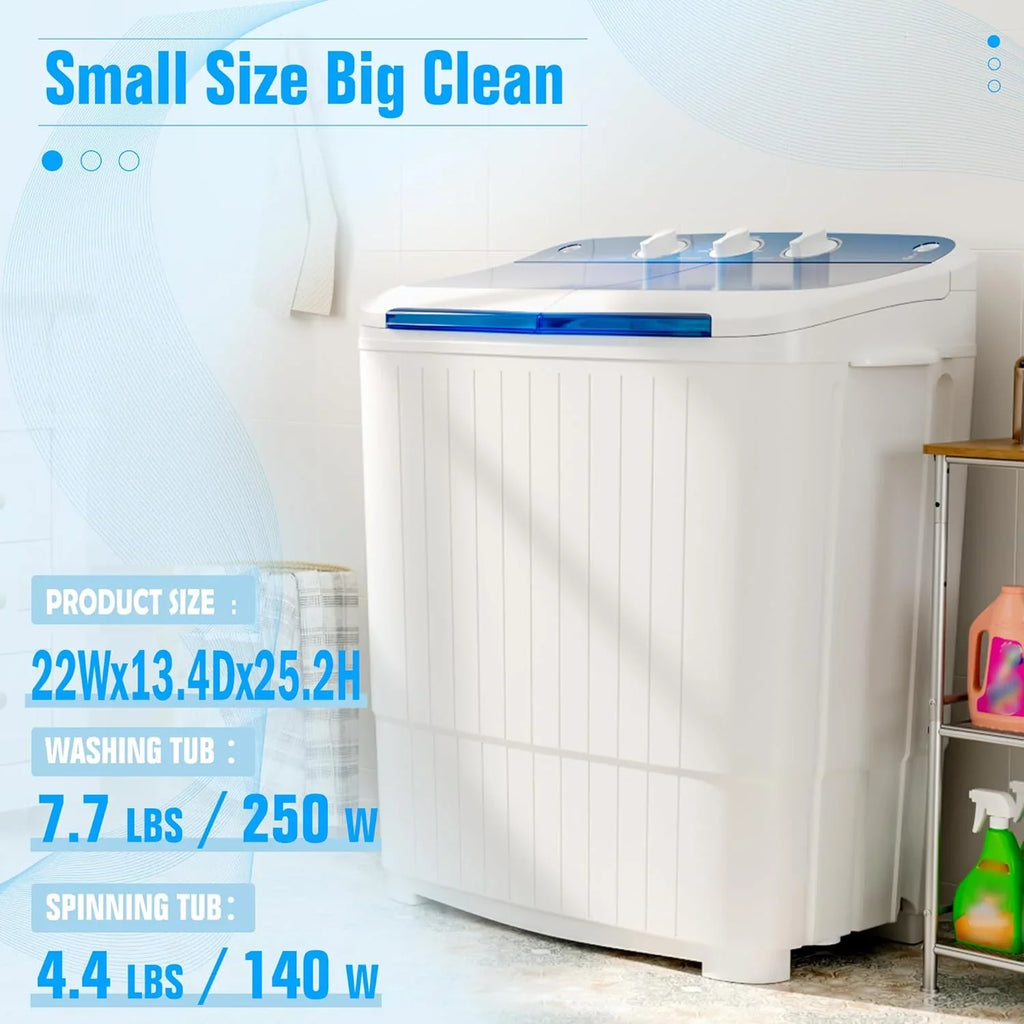 Machine à laver portable INTERGREAT, 16 lb, double cuve