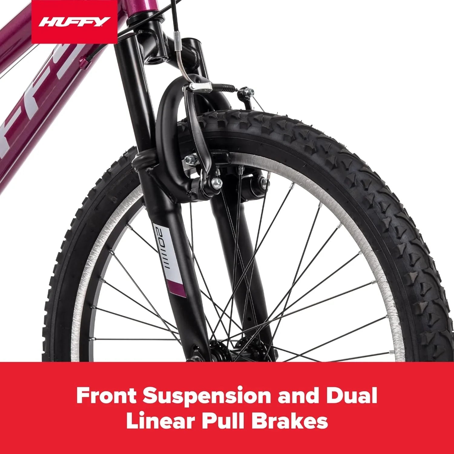 VTT semi-rigide Huffy Stone Mountain, pour garçons/filles/hommes/femmes, tailles 20"/24"/26"