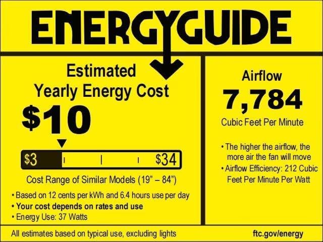 Grand ventilateur de plafond Zmishibo de 72 pouces avec éclairage et télécommande intérieur/extérieur
