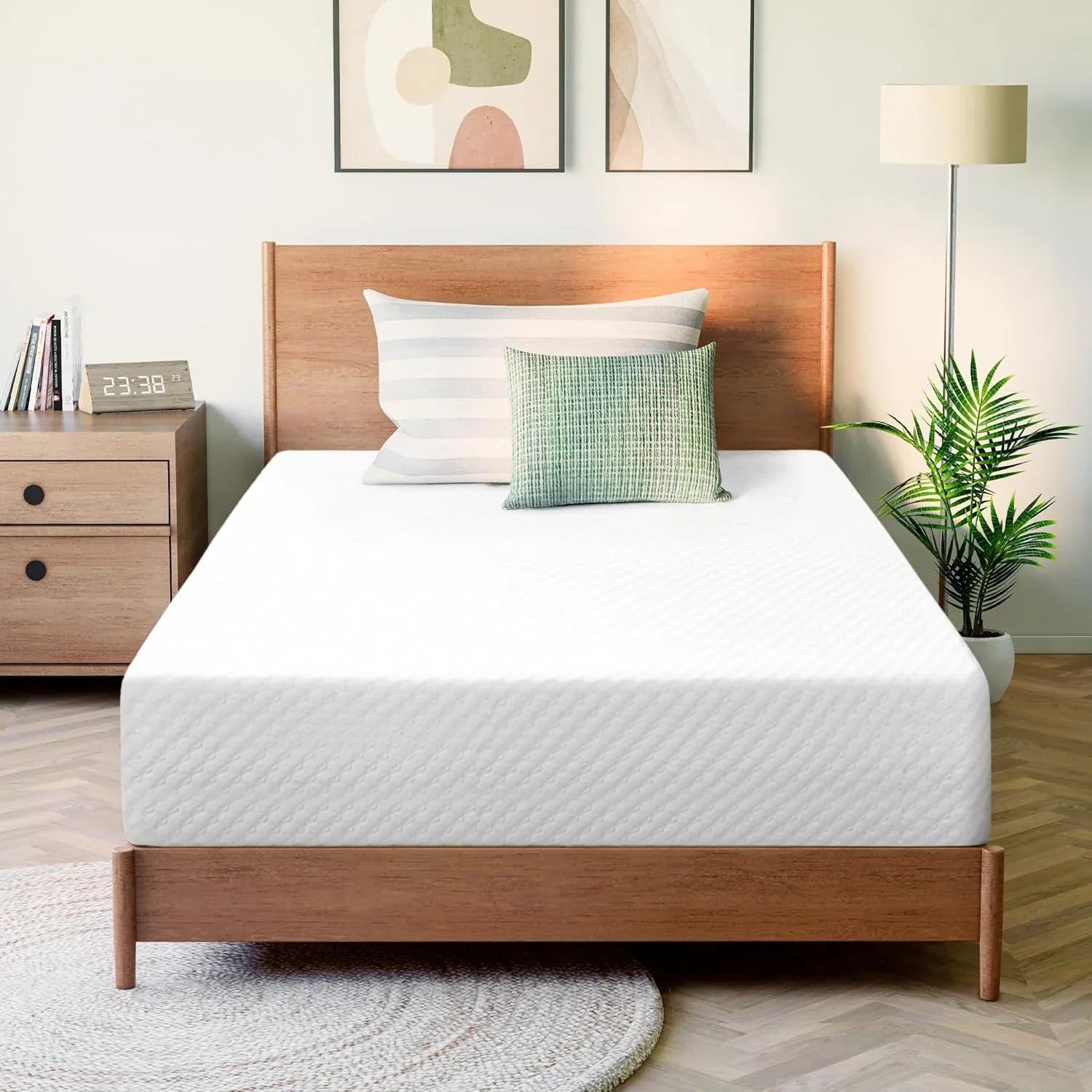 Matelas en mousse à mémoire de forme GAESTE de 8 pouces, entièrement rafraîchissant, matelas dans une boîte