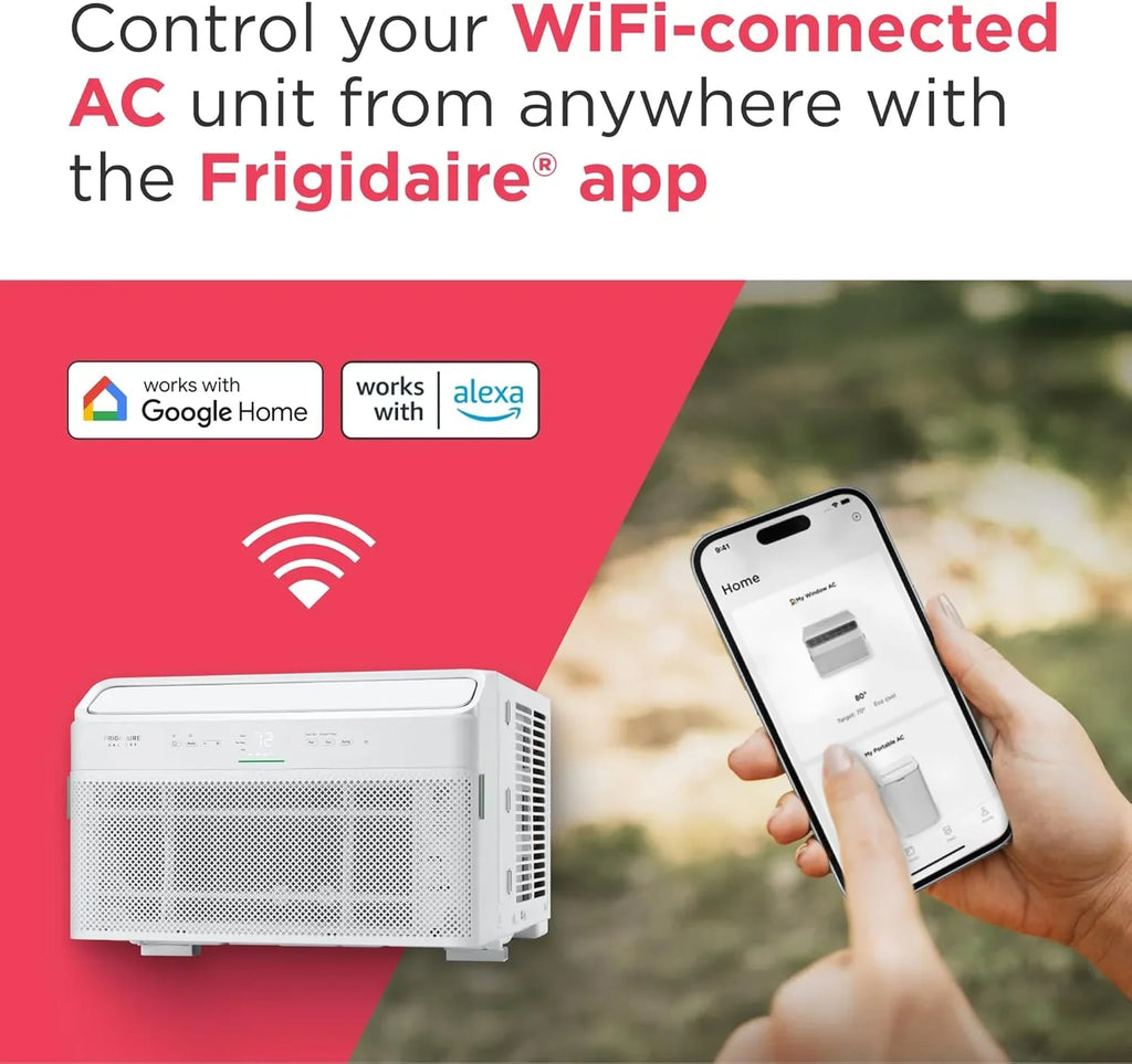 Climatiseur Frigidaire GHWQ103WC1 Inverter silencieux, 10 000 BTU, avec Wi-Fi