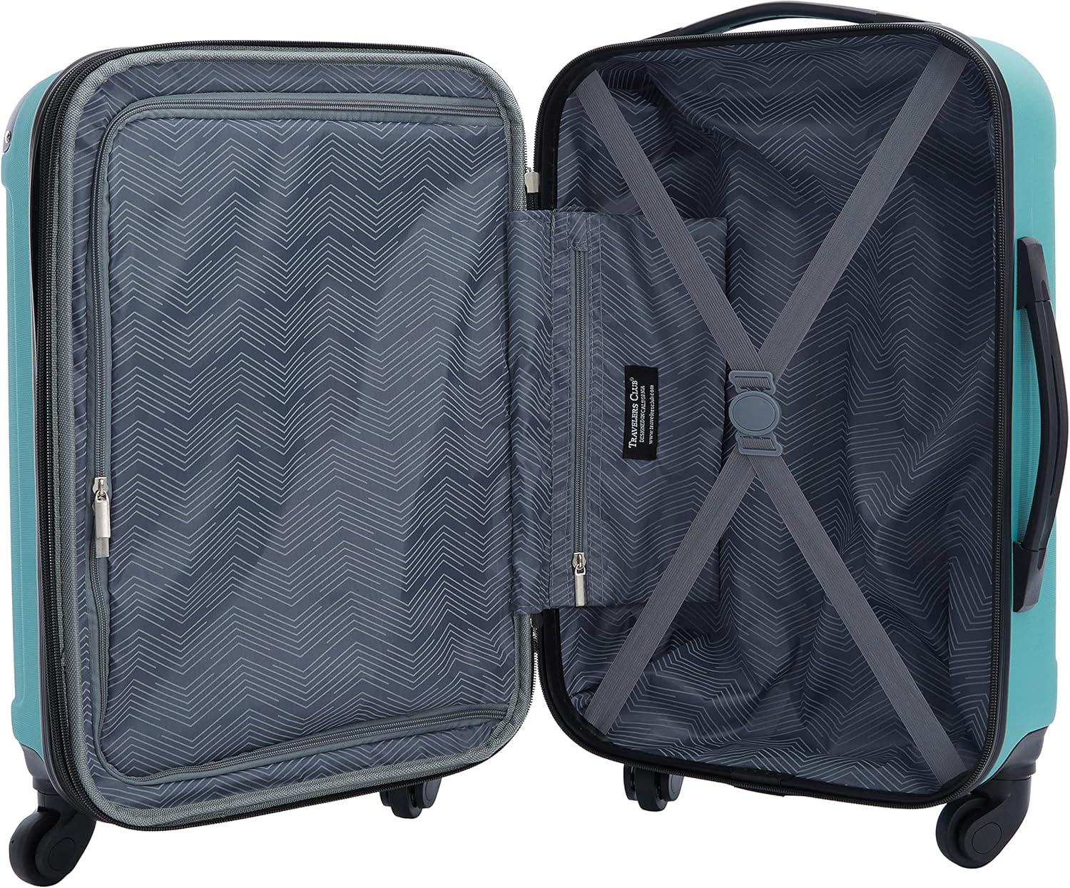 Valises de voyage rigides, lilas, lot de 4