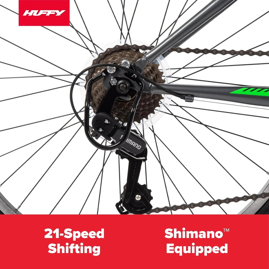 VTT semi-rigide Huffy Stone Mountain, pour garçons/filles/hommes/femmes, tailles 20"/24"/26"