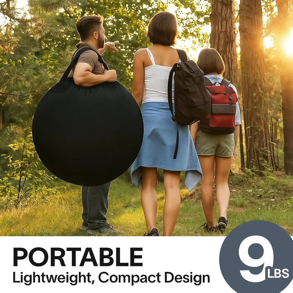 Gazebo à écran, peut accueillir 6 à 10 à 15 personnes Tente à baldaquin de style igloo avec moustiquaire sur les côtés Parfait pour le jardin, la terrasse, l'arrière-cour