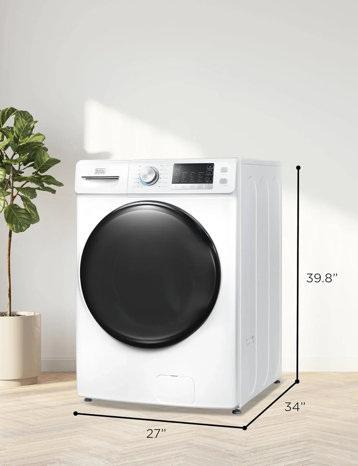 Machine à laver portable d'une capacité de 6,6 lb pour maisons et appartements, 5 cycles de lavage