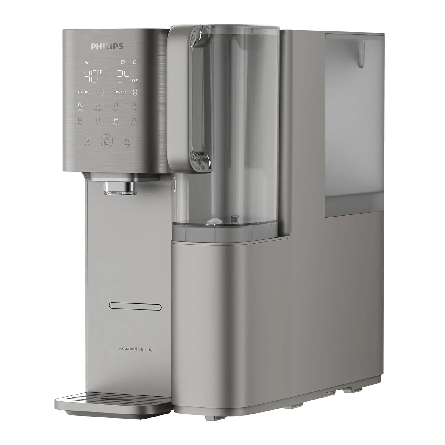 Filtre à eau à osmose inverse pour comptoir, système de filtration d'eau Philips 5 pouces