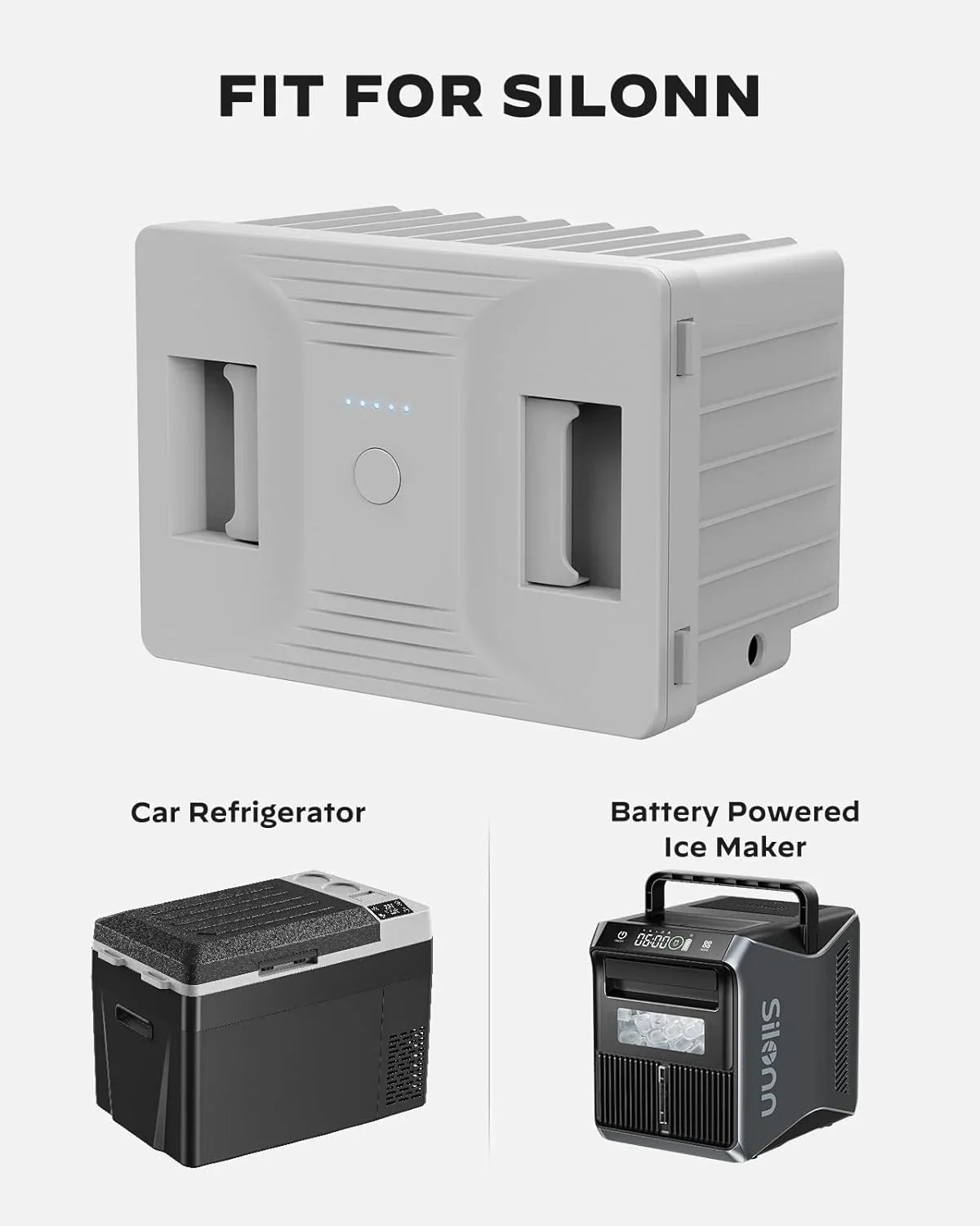 Machine à glace à mâcher Silonn avec fonction autonettoyante