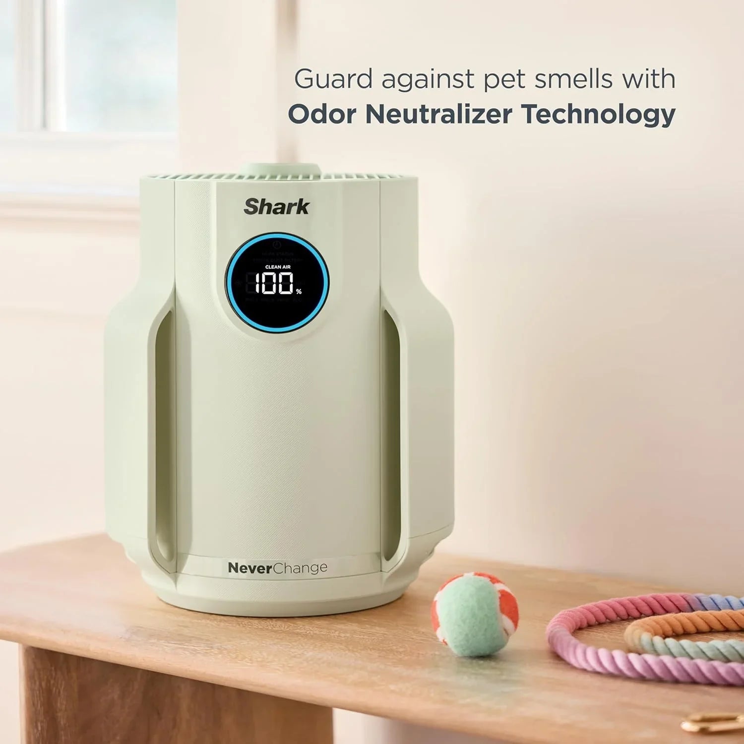 Purificateur d'air Compact Pro avec filtration HEPA longue durée, pour squames d'animaux, poussière, fumée, allergènes, jusqu'à 250 pi².