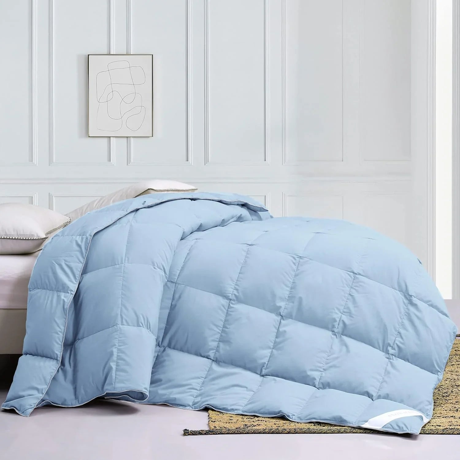 Couette en duvet de qualité supérieure avec design à cloisons 3D