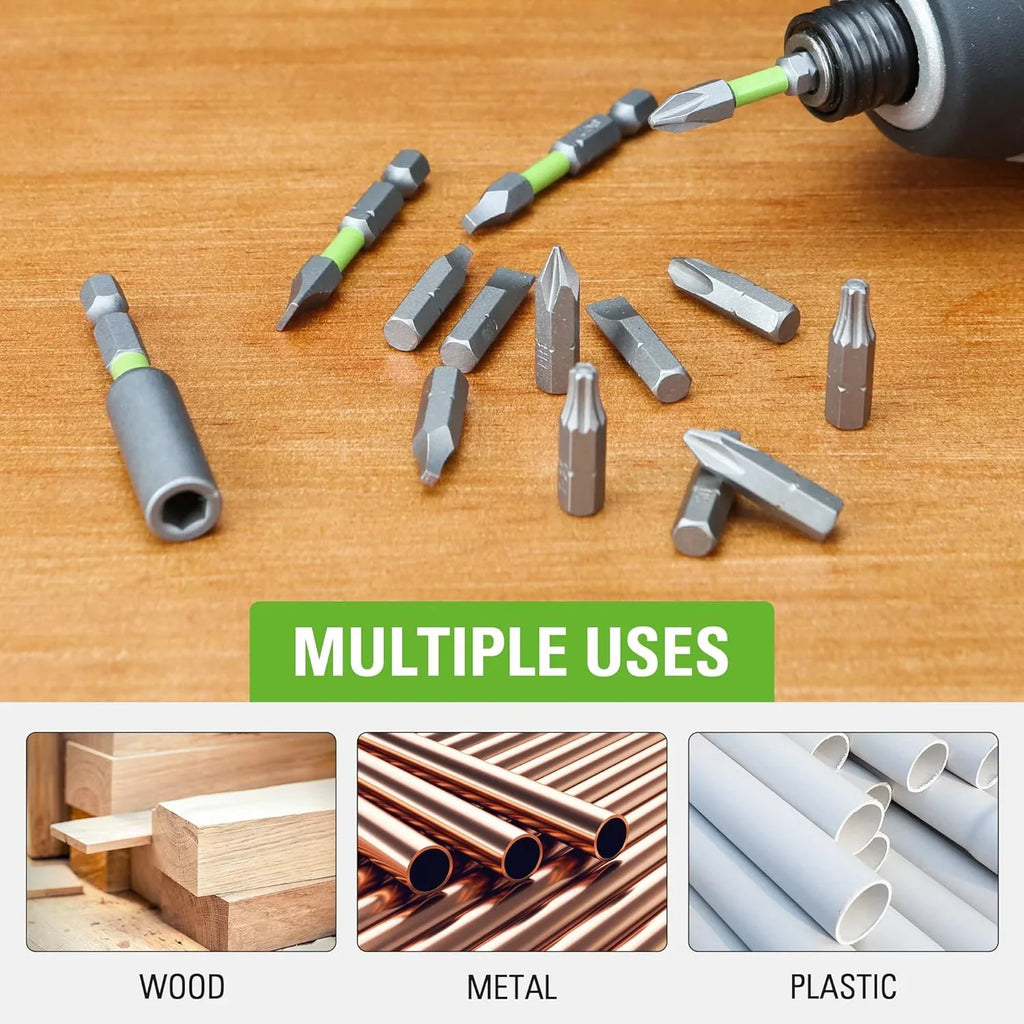 Perceuse-visseuse à percussion sans fil 24 V, kit combiné d'outils électriques