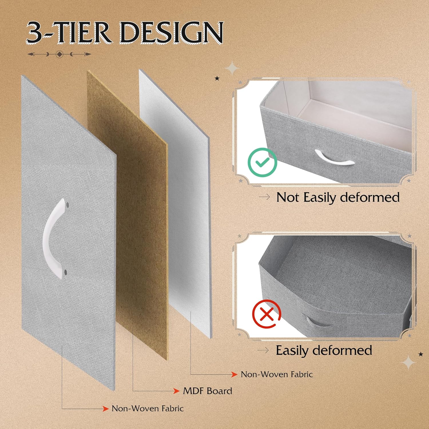 Unité de rangement avec 11 bacs en tissu, tiroirs de rangement avec cadre en acier, grande tour de rangement