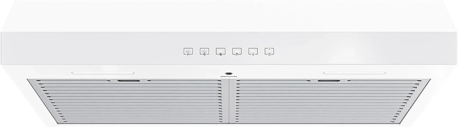 Hotte de cuisinière sous-armoire Broan-NuTone Glacier à trois vitesses avec éclairage DEL, conforme aux normes ADA
