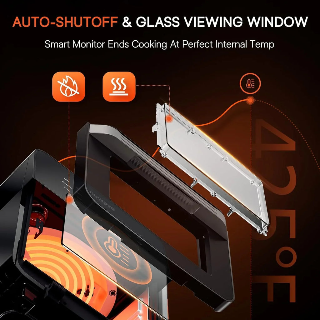 La friteuse à air/four Nuwave Brio 15,5 Qt réchauffe, cuit et déshydrate rapidement les aliments