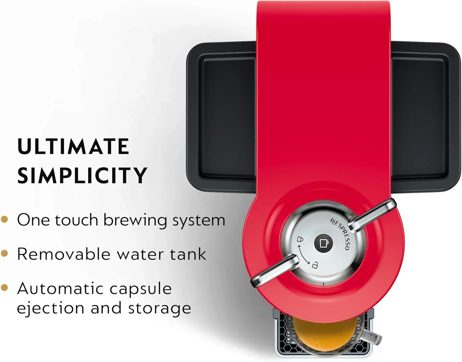 Machines à café et expresso simples Nespresso De'Longhi Vertuo