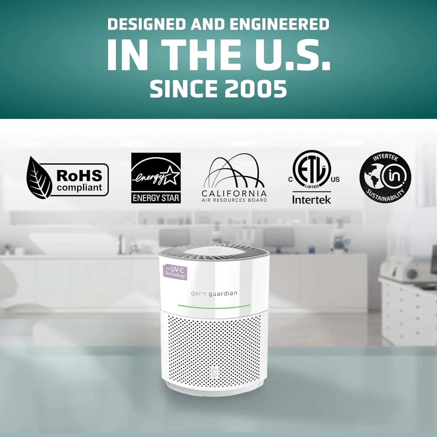 Purificateur d'air pour la maison, pour la fumée des feux de forêt, les animaux domestiques, le pollen, les odeurs, les grandes pièces jusqu'à 1043 pi²