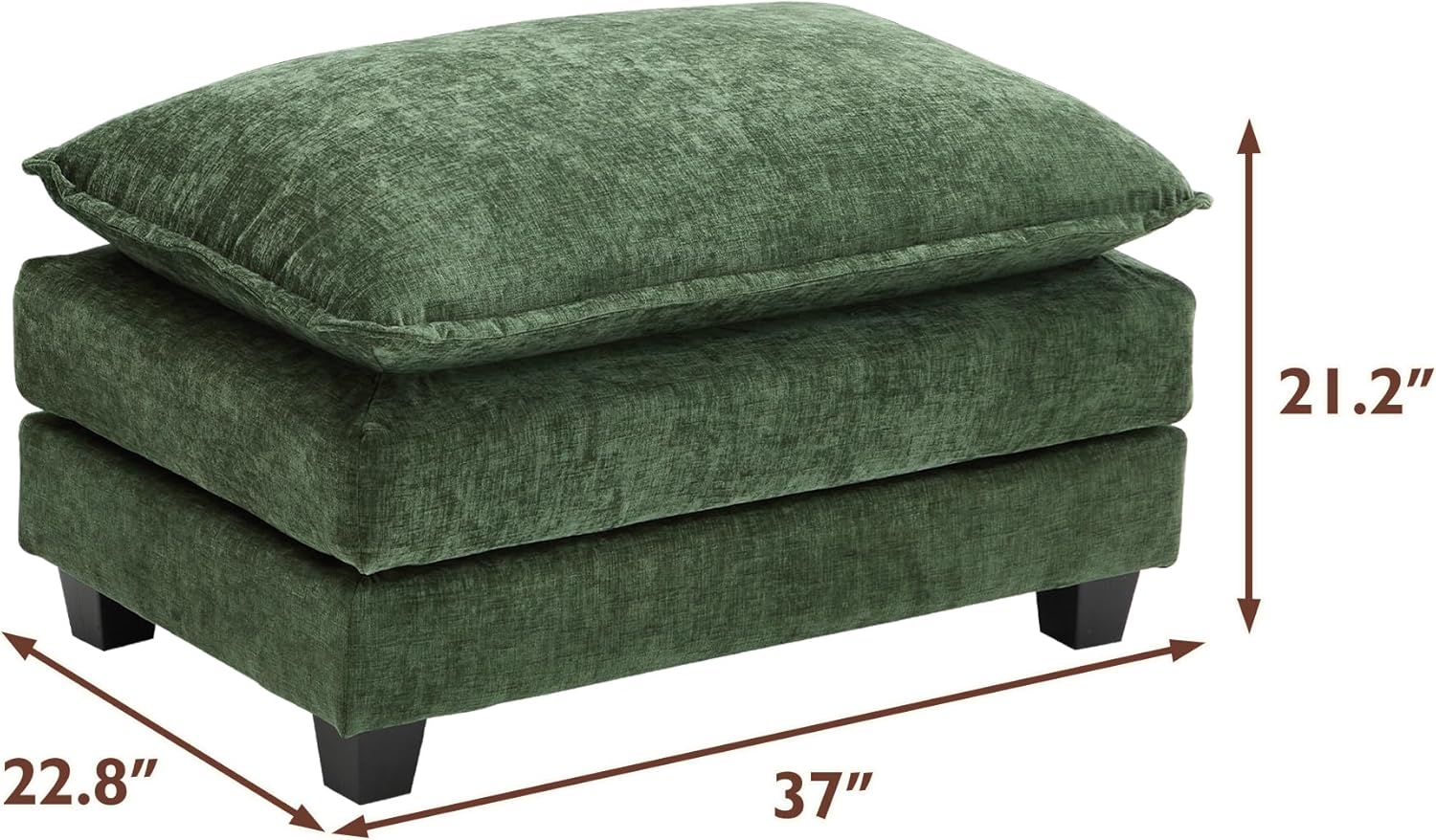 Canapé modulaire moderne en forme de U de 146 pouces d'ihanherry