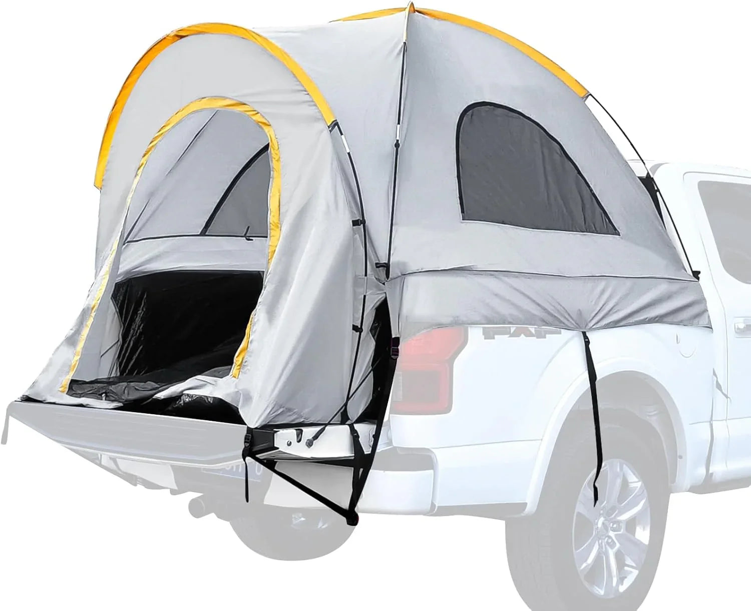 Tente SUV rectangulaire pour 5 à 9 personnes, idéale pour le camping en voiture, idéale pour la famille, imperméable et coupe-vent. Grande tente de camping.