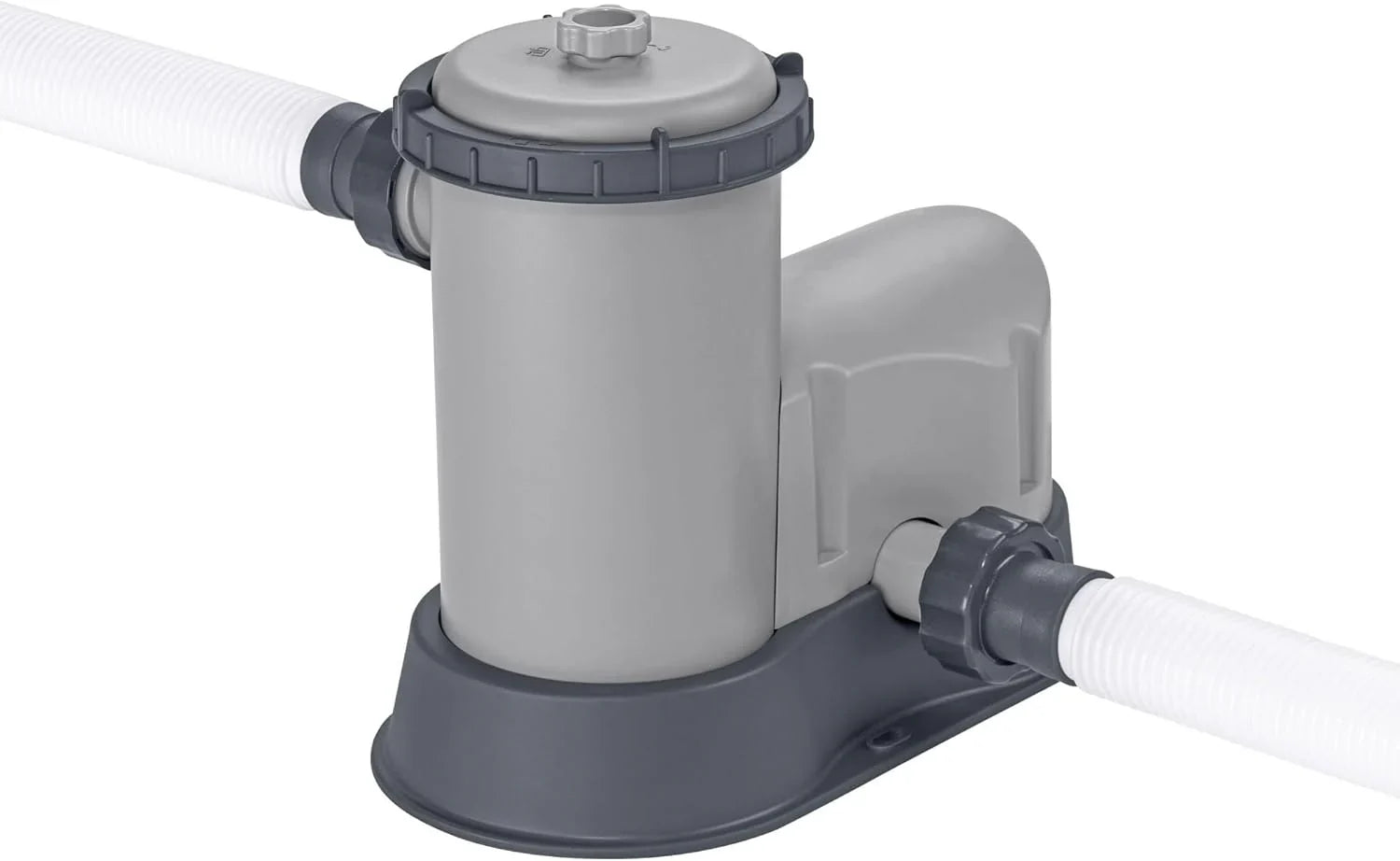 Piscine hors sol extérieure ronde Steel Pro MAX de 4,2 m x 122 cm avec cadre métallique et pompe de filtration de 1 000 litres, échelle et bâche