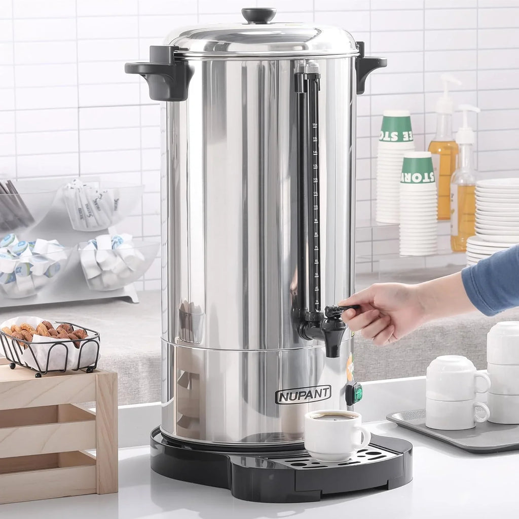 Cafetière professionnelle 15 litres en acier inoxydable 304
