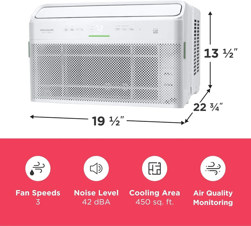 Climatiseur Frigidaire GHWQ103WC1 Inverter silencieux, 10 000 BTU, avec Wi-Fi