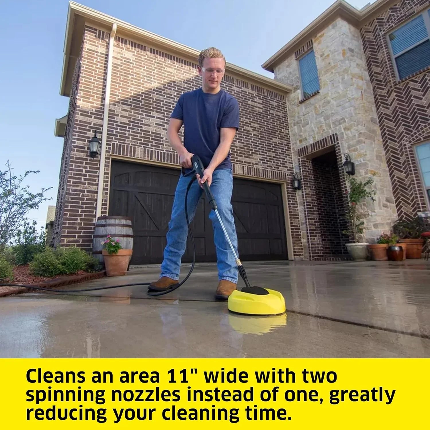 Nettoyeur haute pression Kärcher K1700 3 buses, boîte à détergent