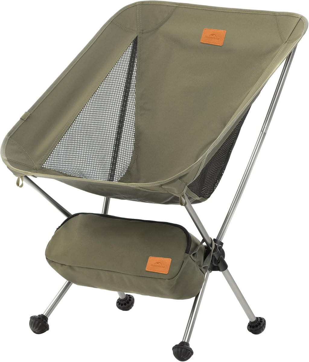 Chaise de camping ultralégère 2,12 lb Chaise de randonnée portable Chaise de randonnée pliante