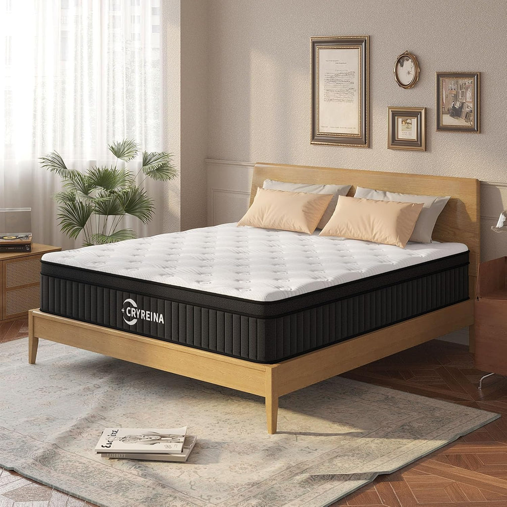 Matelas Queen, matelas hybride Queen de 12 pouces