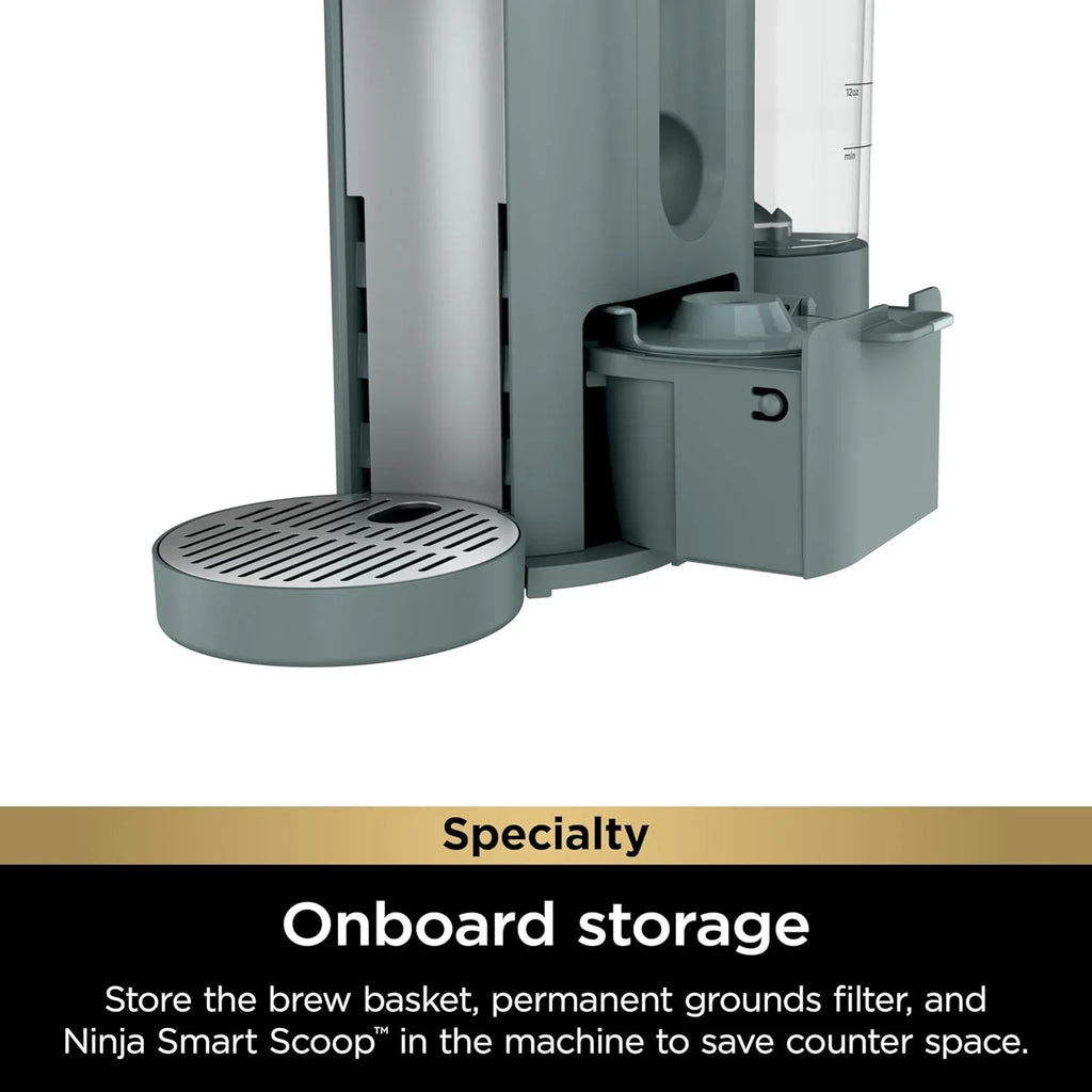 Ninja | Cafetière | Tasse unique | Infusion avec dosettes et mouture | Compatible K-Cup | 4 méthodes d'infusion