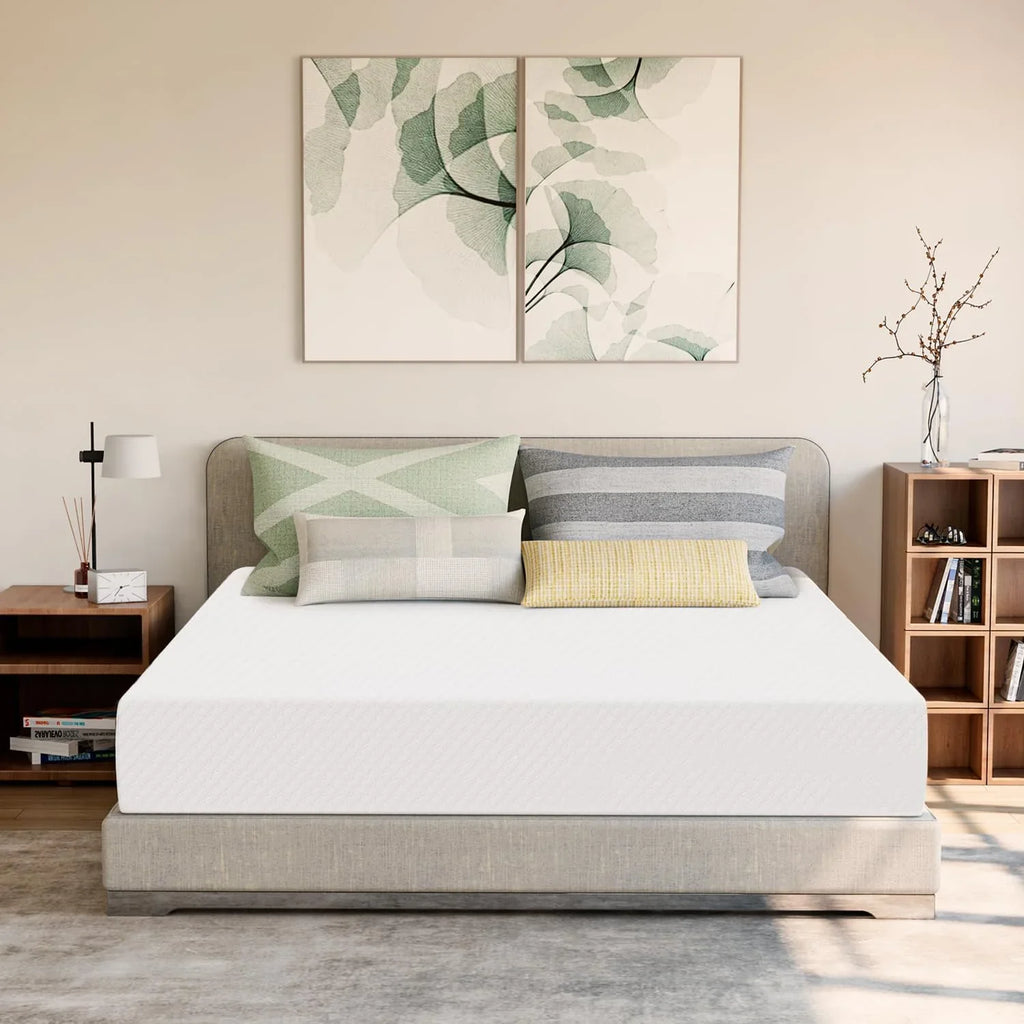 Matelas en mousse à mémoire de forme GAESTE de 8 pouces, entièrement rafraîchissant, matelas dans une boîte