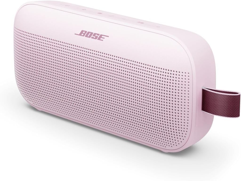 Enceinte Bluetooth portable Bose SoundLink Flex (2e génération), enceinte d'extérieur portable avec audio Hi-Fi, jusqu'à 12 heures d'autonomie, étanche à l'eau et à la poussière