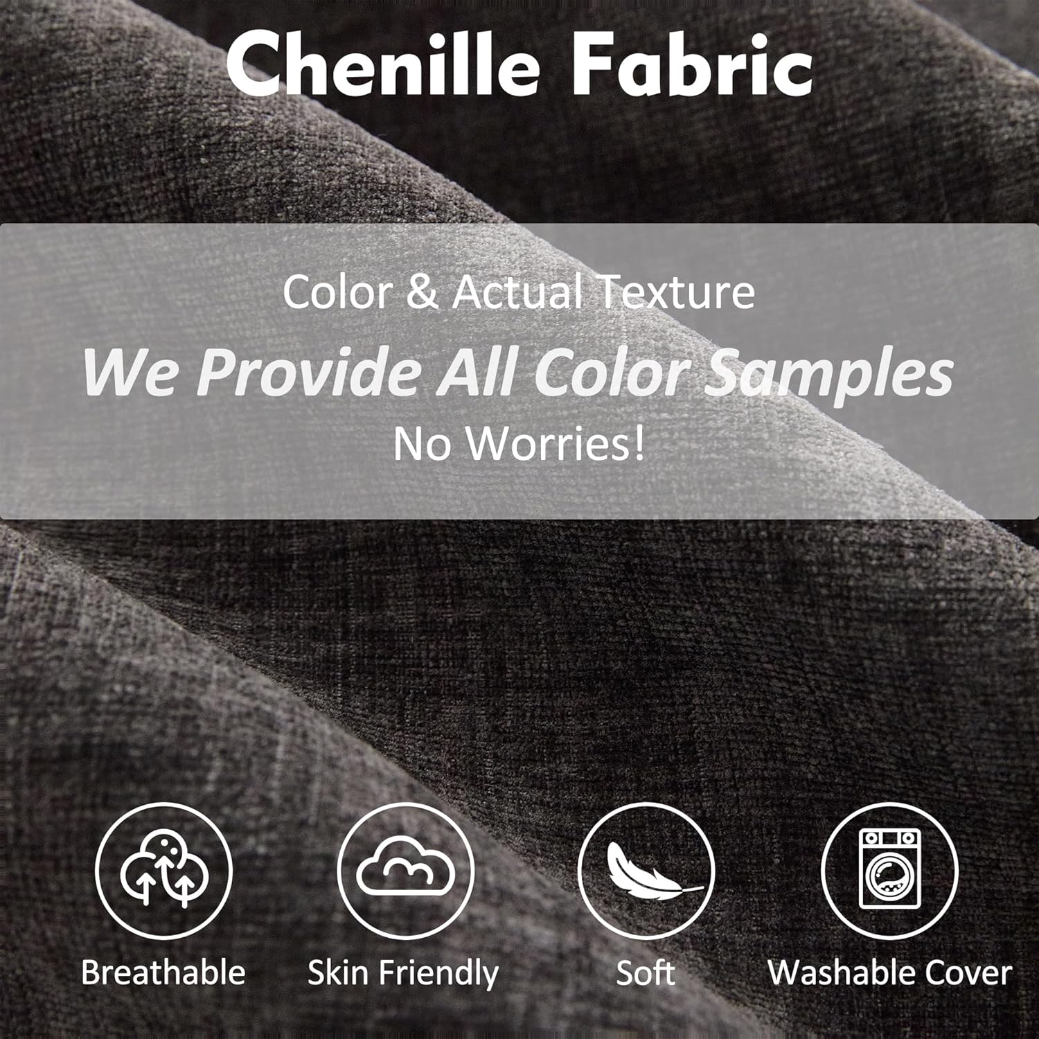 Canapé en U 108 pouces, canapé sectionnel, canapé Cloud confortable avec repose-pieds amovible, canapé profond pour salon, lin, beige