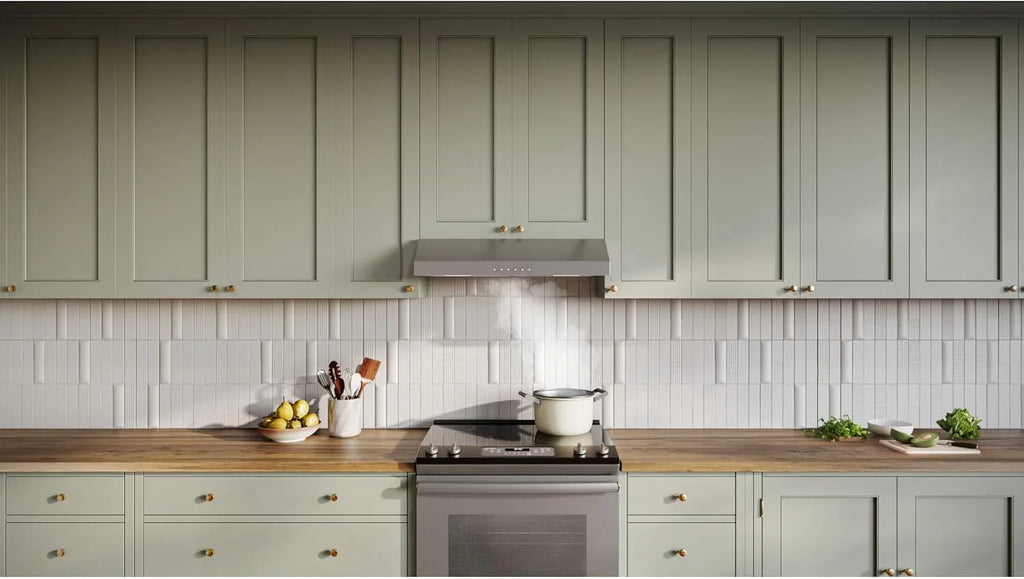 Hotte de cuisinière sous-armoire Broan-NuTone Glacier à trois vitesses avec éclairage DEL, conforme aux normes ADA